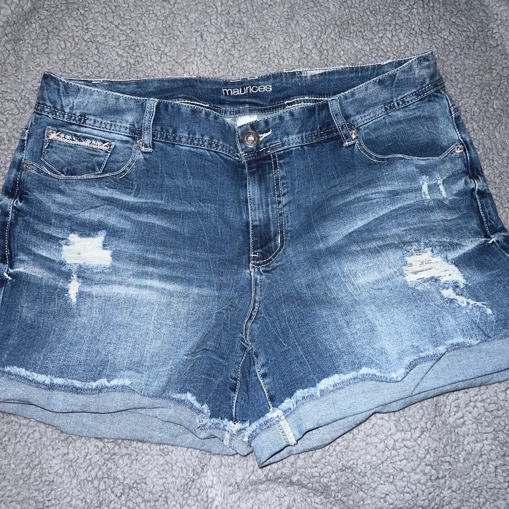 Maurices denim shorts